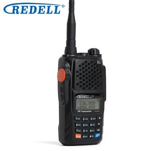 Dual band with flashlight and name display China supplier cheap portable 15KM range walkie talkie for ham