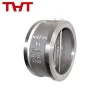 dual plate stainless steel ss316 spring wafer check valve