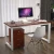 Import Durable China Factory Modern Style Solid Wood Office Table Wood Computer Desk from China