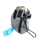 Durable Custom Dog Treat Bag Hand Free Dog Treat Pouch Bag for Pet Training with Poop Pocket Dispenser Portable Pet Treat Bag