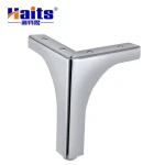 Durable Furniture Leg Iron Steel Table Sofa Legs Adjustable Chrome Sofa Legs Brushed Nickel Table Feet