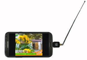 DVB-T satellite TV receiver with mini USB for phone pad android system
