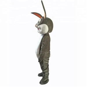 Easter Bugs Bunny Rabbit Adult cartoon mascot Costume Adult size Stock
