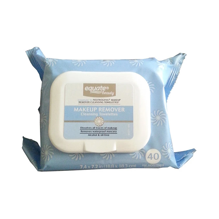 Eco-friendly Disposable Cleaning Makeup Remover Wet Wipes