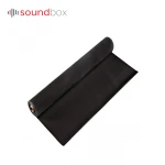 Eco-friendly high performance metal damping and sound insulation felt