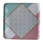 Eco Friendly Tableware Disposable Dinner printing Paper Plate