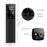 Economy Mini Cordless Tire Air Pump For soccer/volleyball/basketball/rugby/water polo/balloon
