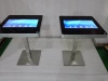 EKAA digital touch screen  lcd table clocks for real estate