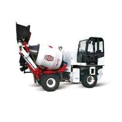 Electric  automatic Efficiency Climbed Hopper Hydraulic Double Shaft concrete mixer