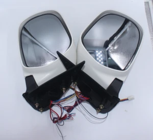 Electric Reflector Rearview Mirror Side Mirror Exterior With Led Light For Toyota Hiace