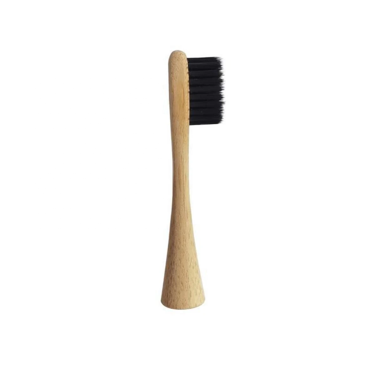 Electrical bamboo toothbrush with electric bamboo toothbrush head