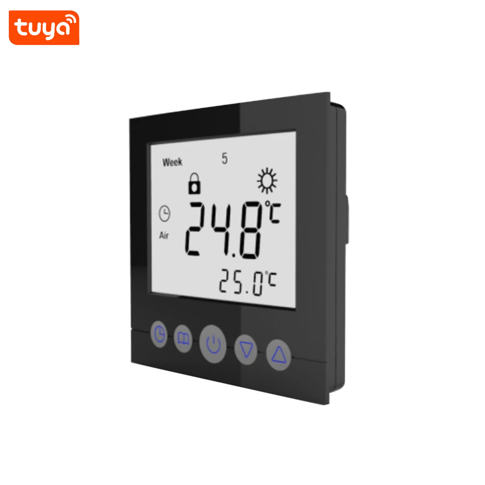 Electronic Radiator Valve Digital Programmable Wireless Room Thermostat Ce Certificate Liquid Sensor Head Floor Heating Systems