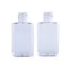 Empty 60ml Clear PET Bottle for Hand Sanitizer with 20/410 Flip Top Cap