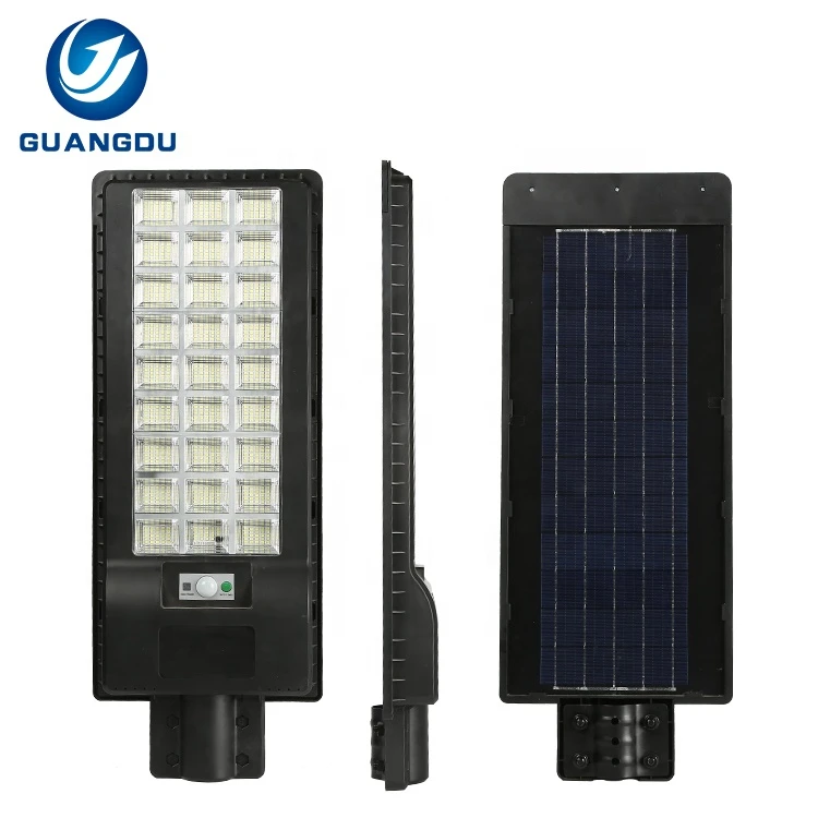 Energy Saving Waterproof Ip65 Outdoor 100w 200w 300w All In One Integrated Solar Led Street Light