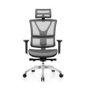 Ergonomic Comfortable Executive Swivel Mesh Office Chair With Headrest