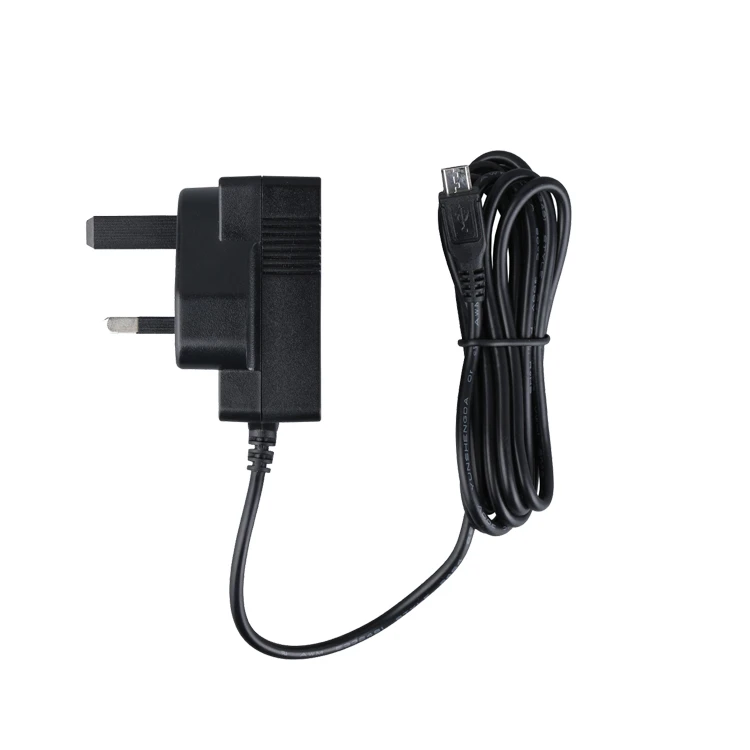 EU US UK AU wall plug 5v 2a switching ac/dc micro usb power adapter
