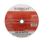 EUROCUT 9 inch 230X2.0mm EN 12413 cutting disc abrasive China
