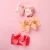 Import European and American best-selling childrens hair accessories baby cute rosette butterfly hair band cotton baby girl hair band from China