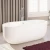 Import European freestanding soaking pedestal bathroom bathing stand alone tubs with cheap price from China