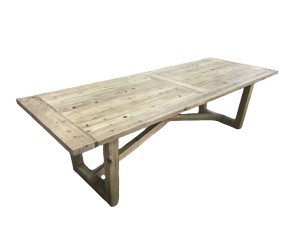 event rental reclaimed fir foldable wood dining table