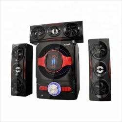 Excellent sound 3.1 home theater speaker system, bluetooth speaker with usb sd fm remote