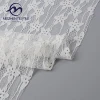 Exclusive Custom New 65% Cotton 35% Nylon Yarn Dyed Swiss Net Lace Fabric
