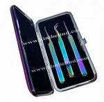 eyelash extension tweezers set new design handle tweezers with comb for eyelash extension