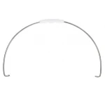 Factory custom metal iron semi circle bucket handle