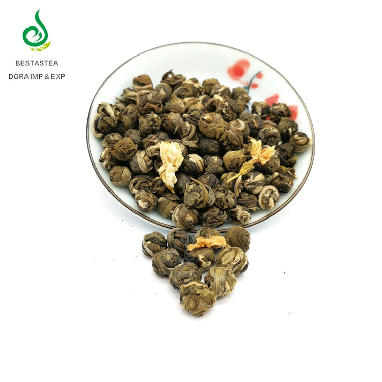 Factory Direct Molilongzhu Green Tea Scented Flower Jasmine Dragon Pearl Green Tea