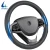Import Factory direct selling simple and environmentally friendly durable customized PU leather car steering wheel cover from China