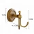 Import Factory Hot Design Hotel Wall Clothes Hook Elegant Home Bathroom Robe Hook High Quality Double Robe Hook from China