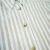Import Factory made summer striped short sleeve long women shirt dress from China