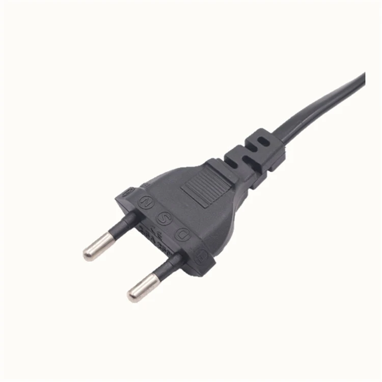 Factory Outlet Euro 2PIN Power Cord 220v AC  Power Cable for Home Appliance 300/500V &quot;8&quot;Model plug cable