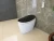 Factory price black color bathrooms intelligent bidet toilet seat