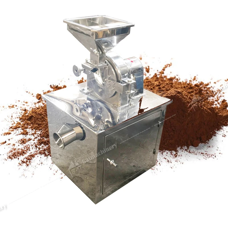 Factory price cacao bean cocoa powder grinding machine