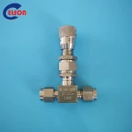 Factory price precision needle valve 304 stainless steel metering valve
