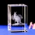 Import Factory sales K9 crystal glass cube custom photo 3d laser engraving blank cube for office birthday souvenir gift from China