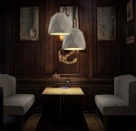 Factory supply Cement Droplight For Outdoor Concrete Pendant Lights