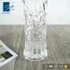 Factory Supply Elegant White Glass Crystal Ice Pattern Vase