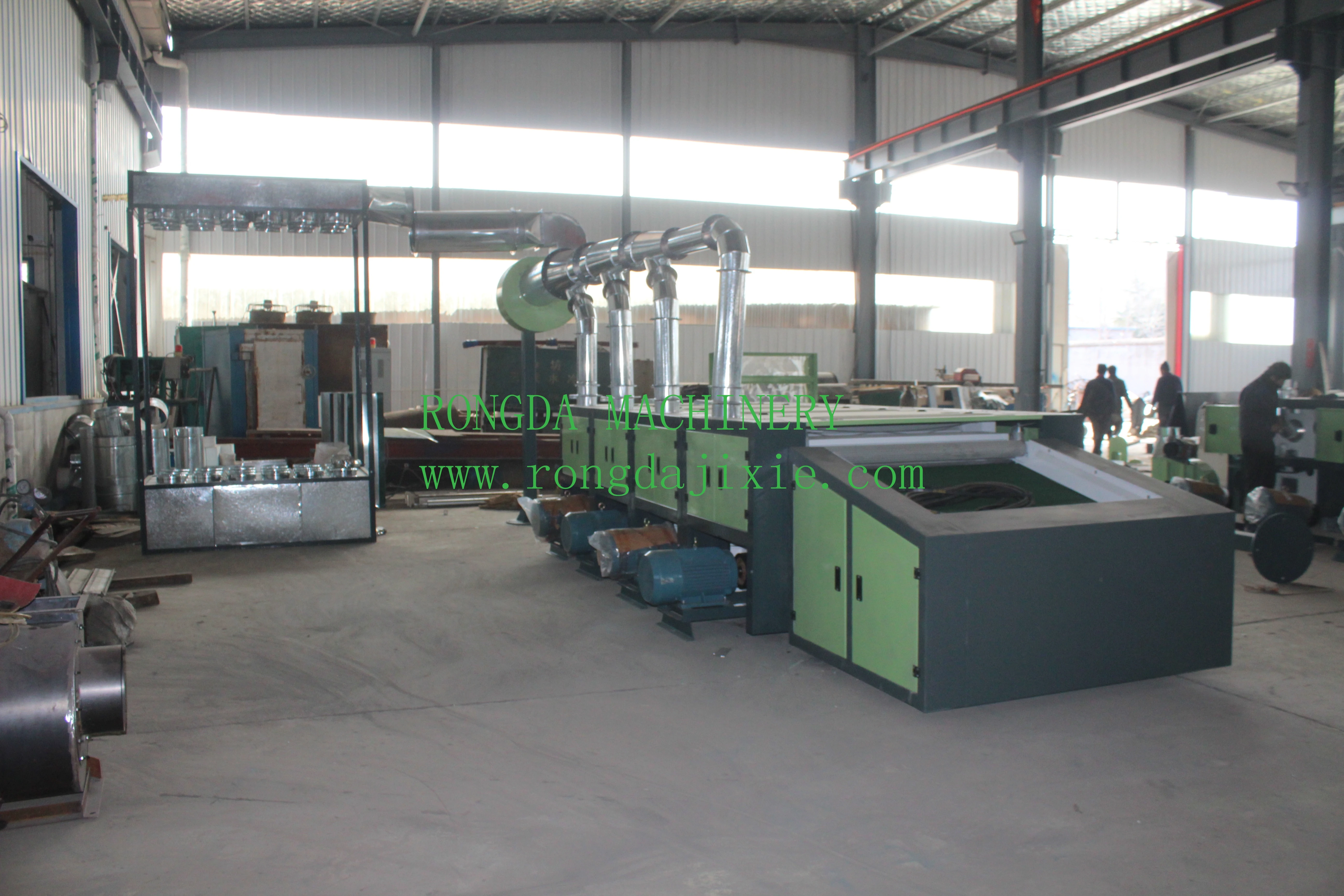 Factory Textile Product Machinery Textile And Yarn Fabric Recycling Machine line for spinning