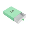 Factory White Sliding Custom Packaging Cardboard Gift Drawer Box with Ribbon