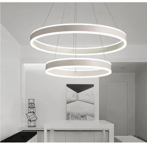 Fantastic aluminum acrylic chandelier pendant light led SMD2835 hanging pendant lights