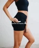 fashion boutique two layer exercise new sportswear training shorts wholesale,New High Waisted Rio Short,