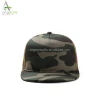Fashion Custom Design 5 Panels Blank Mesh Caps, Camouflage Snapback Trucker Mesh Hats