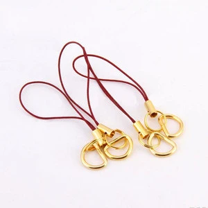 Fashion Design High Quality Cell Phone Charm String And Strap Color Customized Wholesale