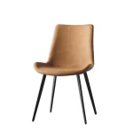 Fashion High End European Modern Upholstered Commercial Furniture Dining Room Chairs For Sale