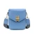 Import Fashion New Metal Buckle Shoulder Strap Bucket bag Shaped Women pu leather messenger bag from China