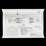 Fast and cost-effective printing with high-speed & resolution CAD PDF document large format plotter printer drawing printer