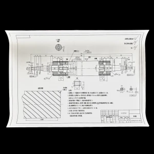 Fast and cost-effective printing with high-speed &amp; resolution CAD PDF document large format plotter printer drawing printer
