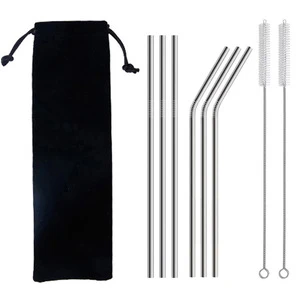 FDA Certified Stainless Steel Accessories Metal Straw high quality stainless steel straw